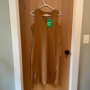 PACT The Frame Notch Neck Dress